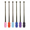 Mazas 41,5 Cm Engarzables Bicomponentes  (Cuello Negro)
